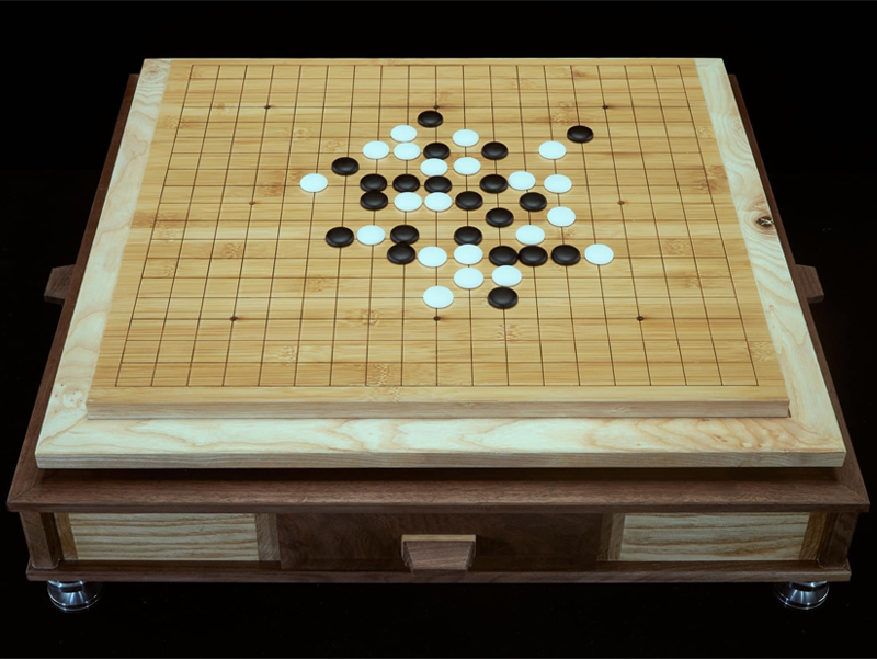 Bộ Bàn Cờ Handmade Gỗ Cao Cấp 3 Trong 1 4 bo ban co handmade 3 trong 1 go cao cap 09